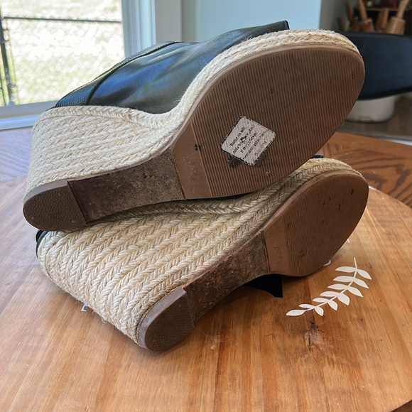 GUC Balenciaga Leather/Jute Platforms - Picture 8 of 11